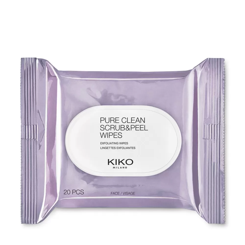 KIKO Milano Desmaquilhantes<20 Lencinhos 2 Em 1 Para Esfoliar Em Profundidade E Refrescar O Rosto