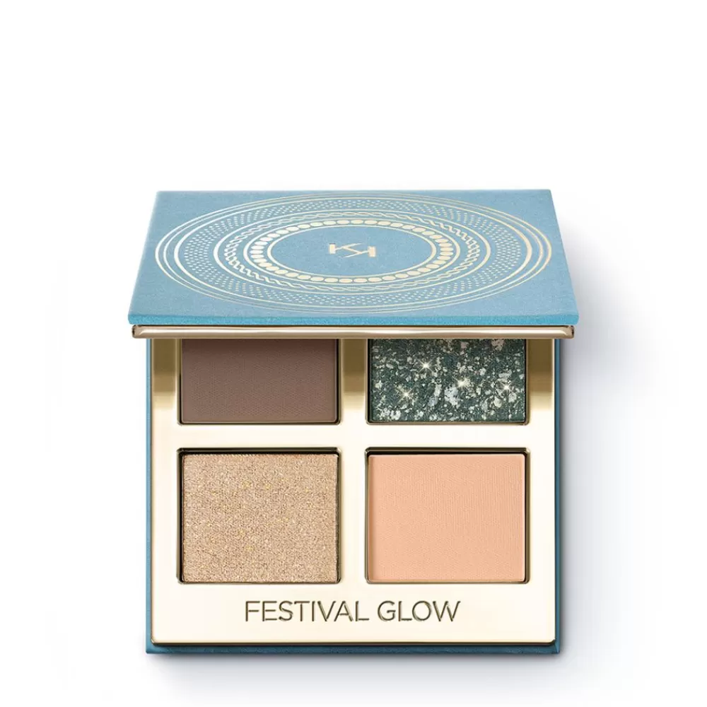 KIKO Milano Palete Olhos<Paleta Com 4 Tonalidades De Sombras De Acabamento Mate E Metalico 02 Green Country