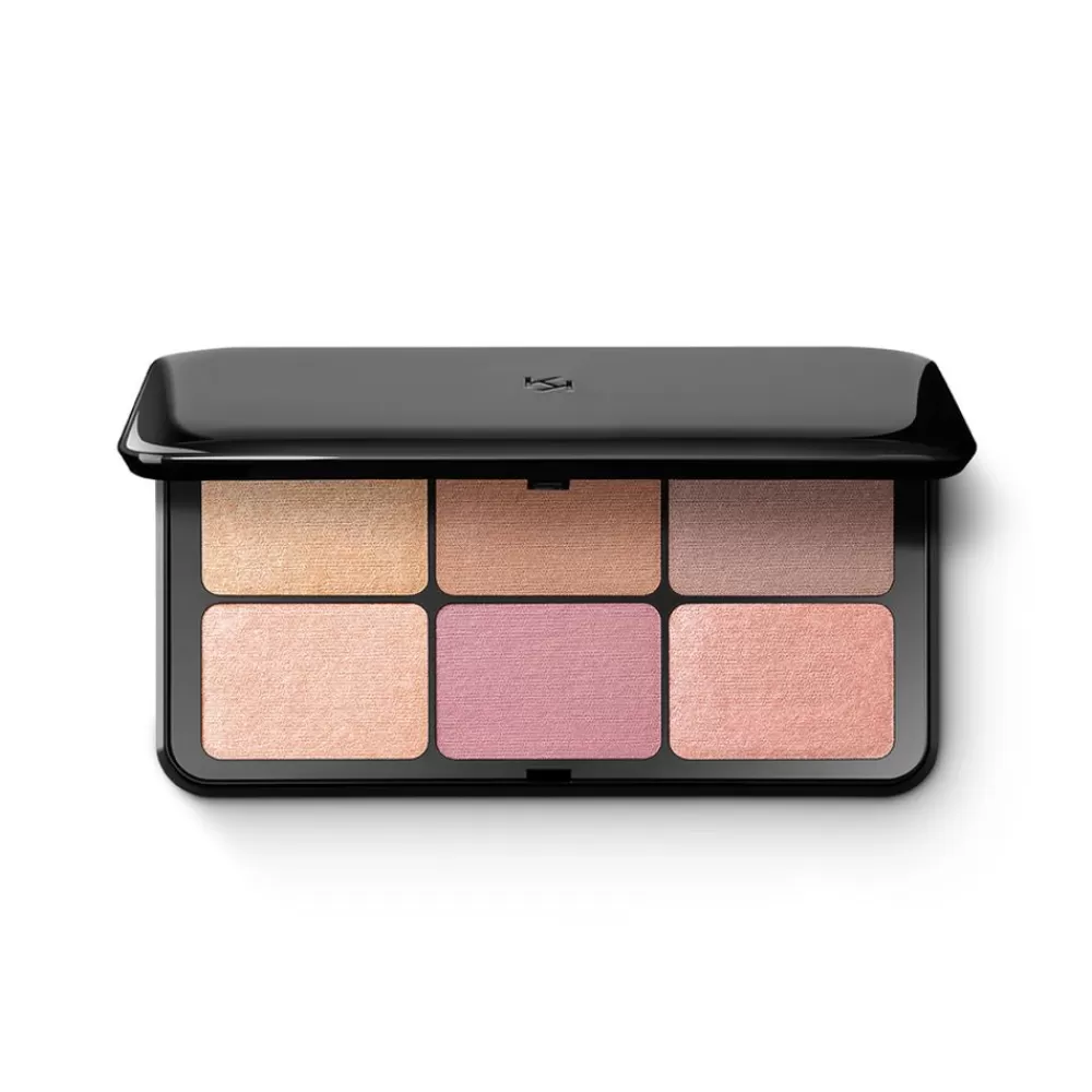 KIKO Milano Palete Rosto<Paleta De Pós Para O Rosto Com 2 Bronzeadores, 2 Blushes E 2 Iluminadores 01 Light-Medium